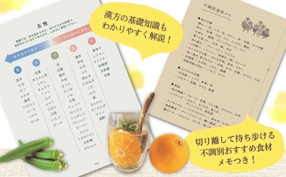9784418234134料理レシピ本大賞2025_おいしい漢方365おすすめポイント②
