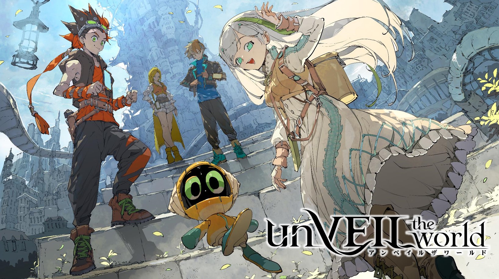 unVEIL キービジュアル_主人公サイド_出水先生_ロゴ入り2
