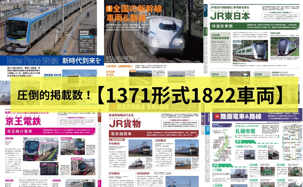 日本の鉄道車両　完全図鑑の内容３