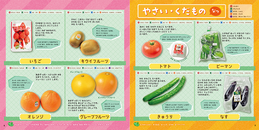 スーパーマーケット＿やさいくだもの