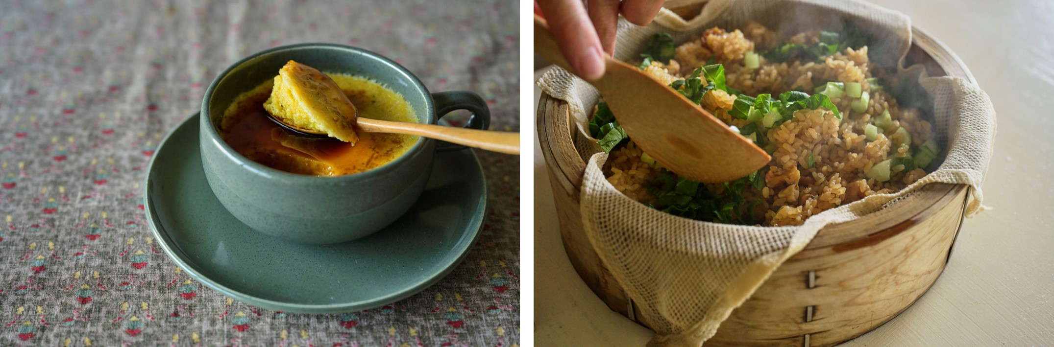 せいろぷりんおこわ