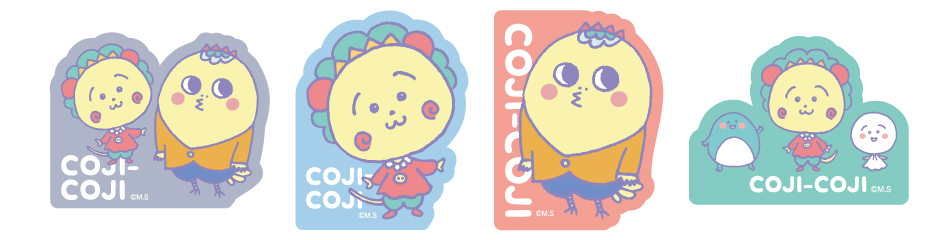 「コジコジ」ステーショナリー　ダイカットステッカー