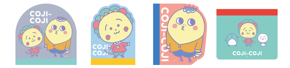 「コジコジ」ステーショナリー　ダイカットメモ