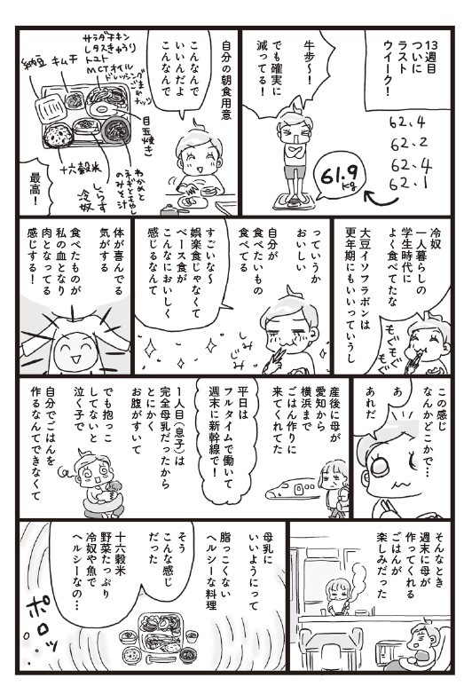 『挑戦マンガ アラフィフ母さんが3か月で7kg痩せた! 奇跡の仕組みダイエット』