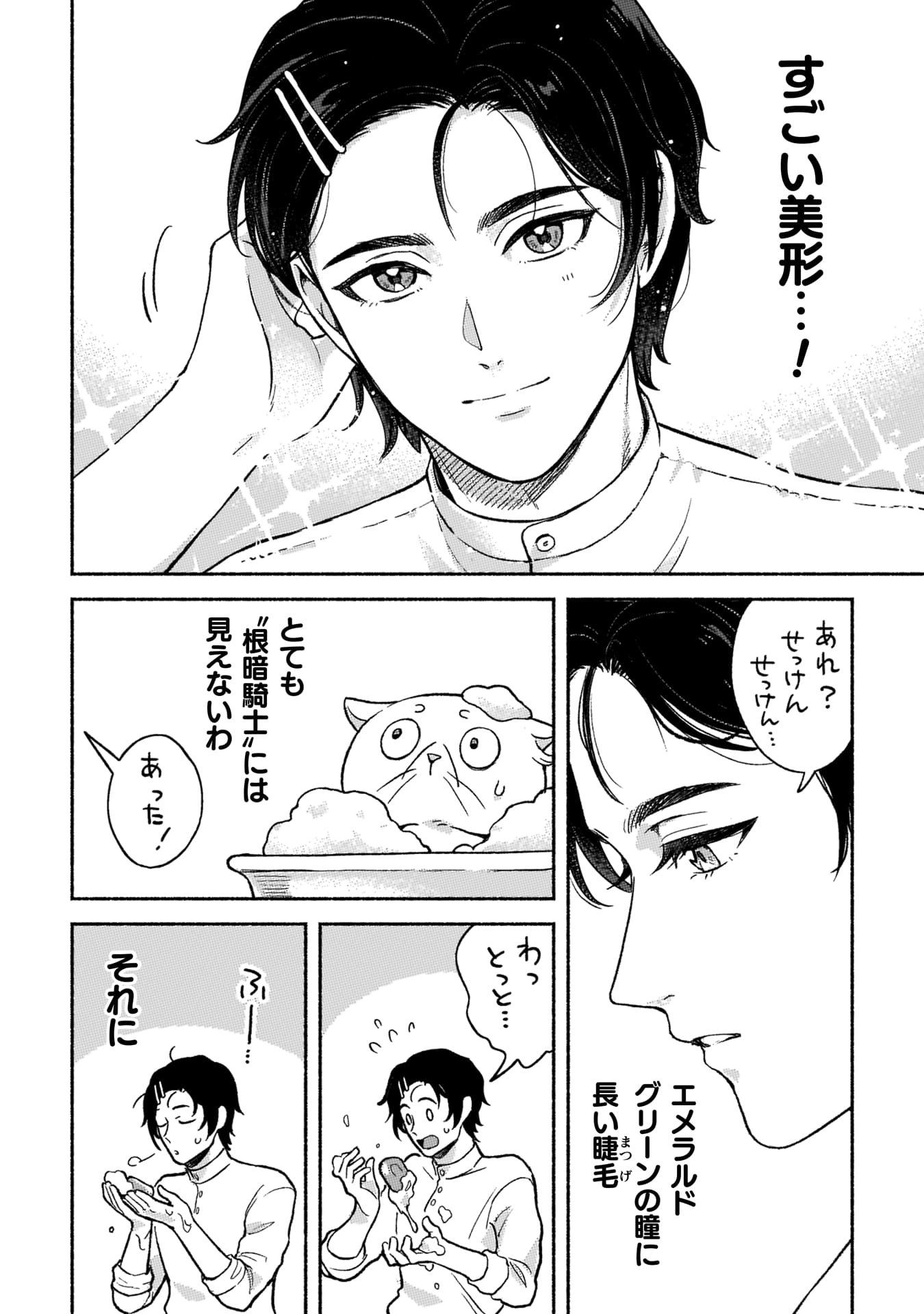 『根暗騎士による溺愛満喫中のブサ猫、実は聖女です！』