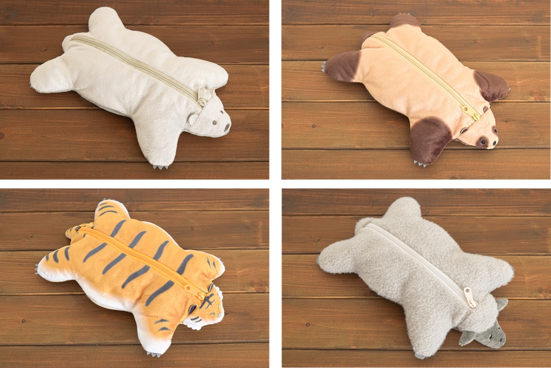 だらだらどうぶつペンケース