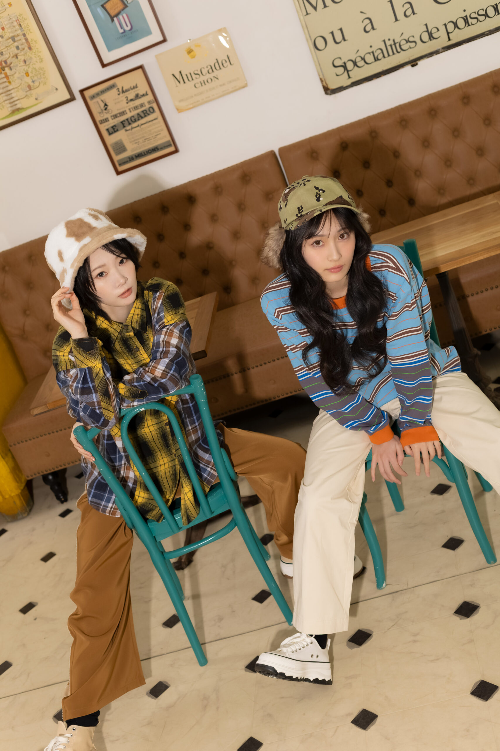 18期生の成田香姫奈と19期生の奥本カイリ