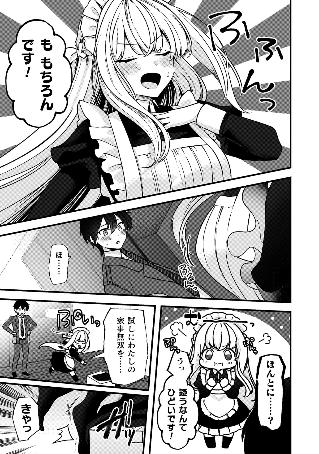 『キミの理想のメイドになる！』