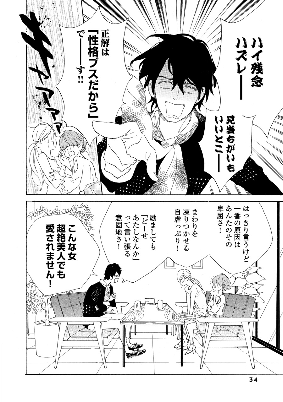 やわ男とカタ子