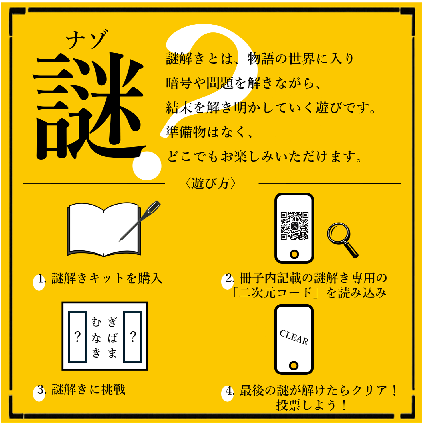 謎解きとは