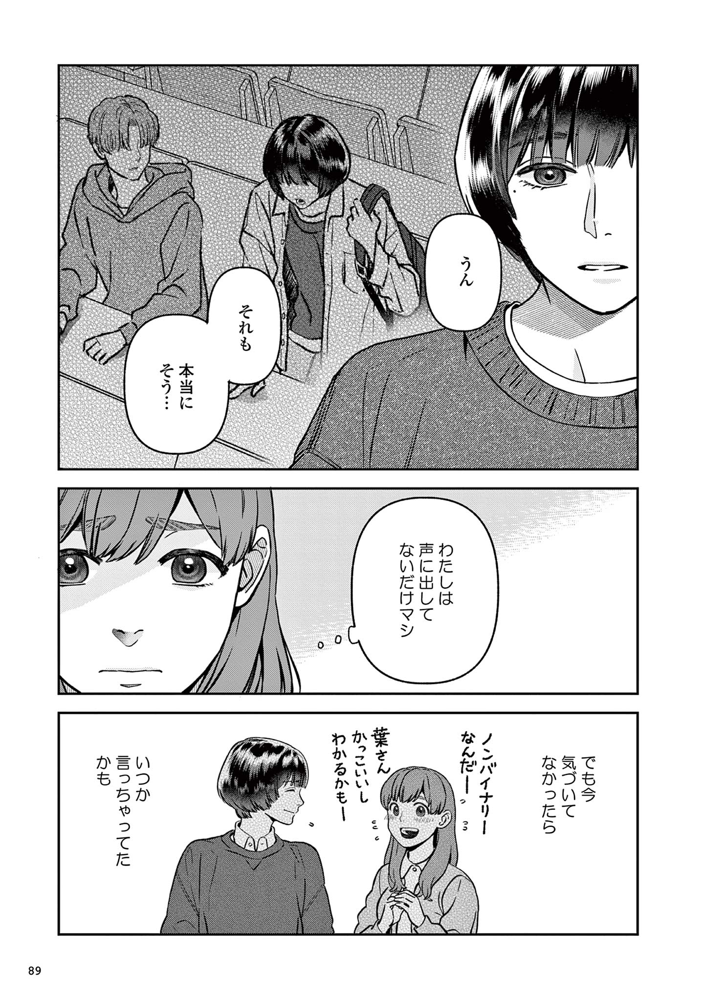 道端葉のいる世界