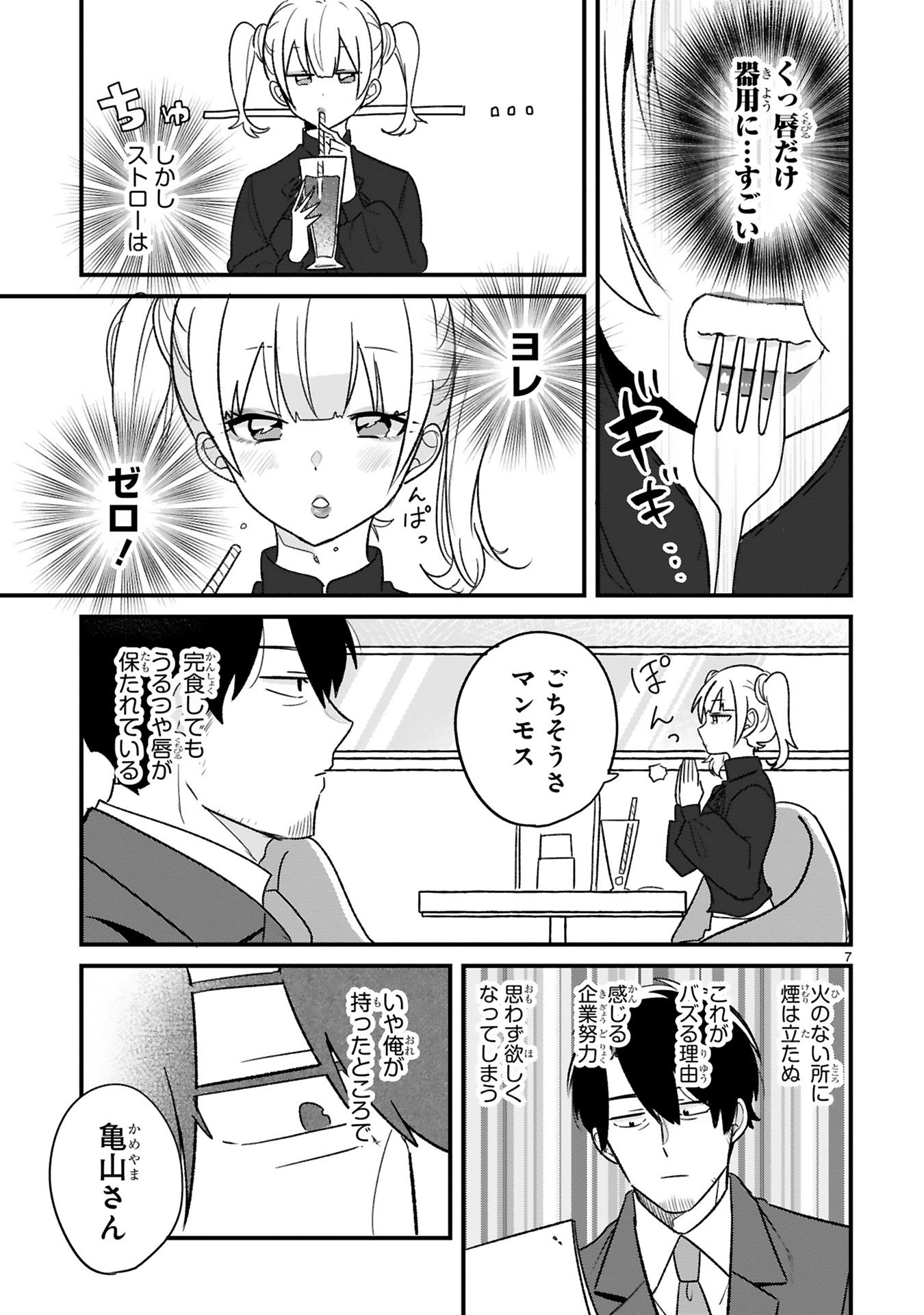 今日、駅で見た可愛い女の子。