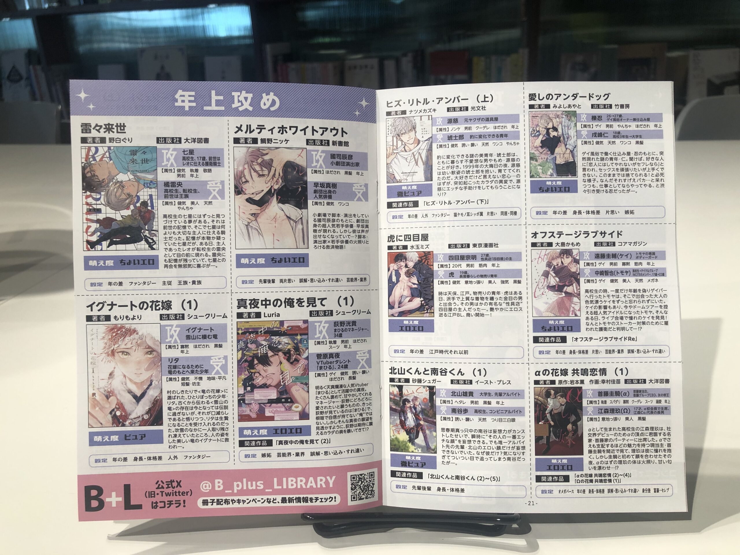 B+LIBRARY_vol.18冊子表紙見本