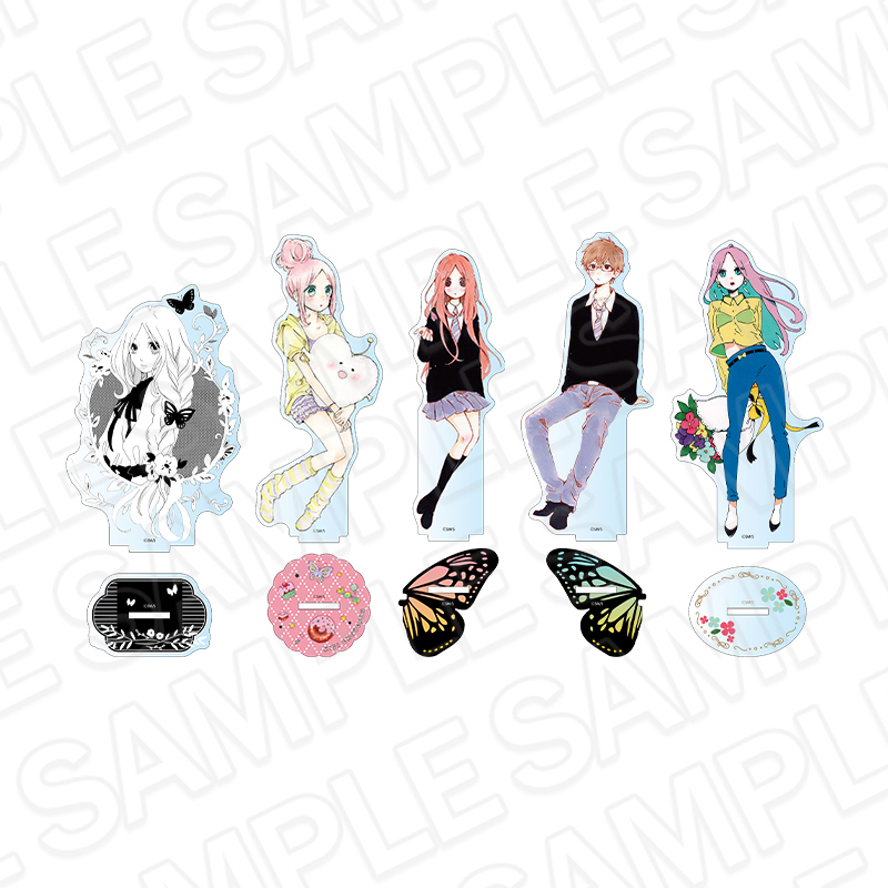 『日々蝶々』popup アクリルフィギュア
