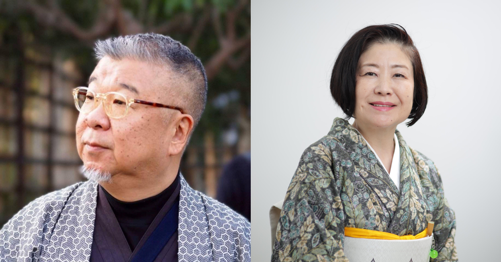 畠山健二さんと山口恵以子さん