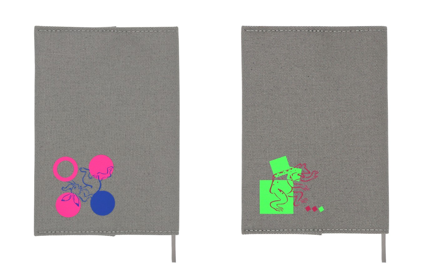 ビビッと！鳥獣戯画ブックカバー2種